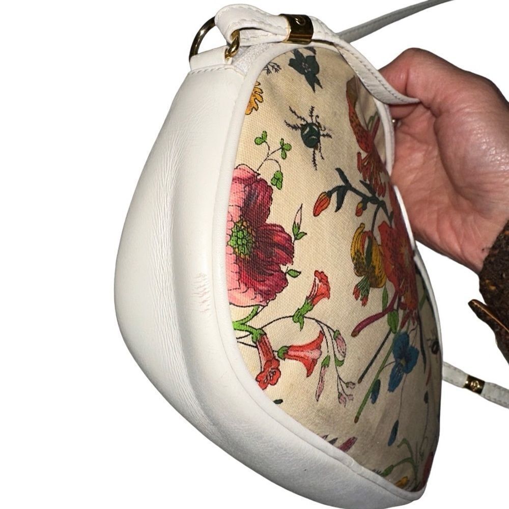 Gucci gorgeous floral shoulder crossbody bag - Picture 12 of 13